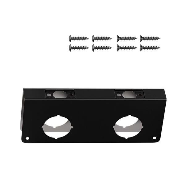 Anti Break In Stainless Steel Door Reinforcement Plate With 2 Holes For Wooden Metal Door Security