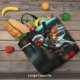thumbnail image 5 of Balery Futuristic Robot Hummingbird Bolsa de Mano para Mujeres con Cremallera, Bolsa de Gimnasio con Compartimentos, Bolsa para Laptop, Bolsa para Trabajo, 5 of 7