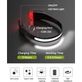 thumbnail image 2 of Rechargeable LED headlamp, adjustable light modes, battery powered, Black, 2 of 7