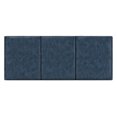 thumbnail image 6 of Avalon 42 inch Wide Contemporary Storage Ottoman in Denim Blue Vegan Leather, 6 of 16