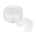 thumbnail image 1 of Unique Bargains 4cm 50 Yard Sheer Organza Ribbon Chiffon Fabric Gift Wrapping, White, 1 of 6