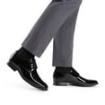 thumbnail image 6 of BURUDANI Men's Faux Patent Leather Tuxedo Dress Shoes Classic Lace-up Formal Oxford, 6 of 8