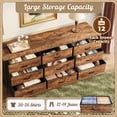 thumbnail image 3 of 9 Drawer Bedroom Dresser with Storage, 47 Inch TV Stand for 50, 55 Inch TV, Fabric Chest for Closet, 3 of 9