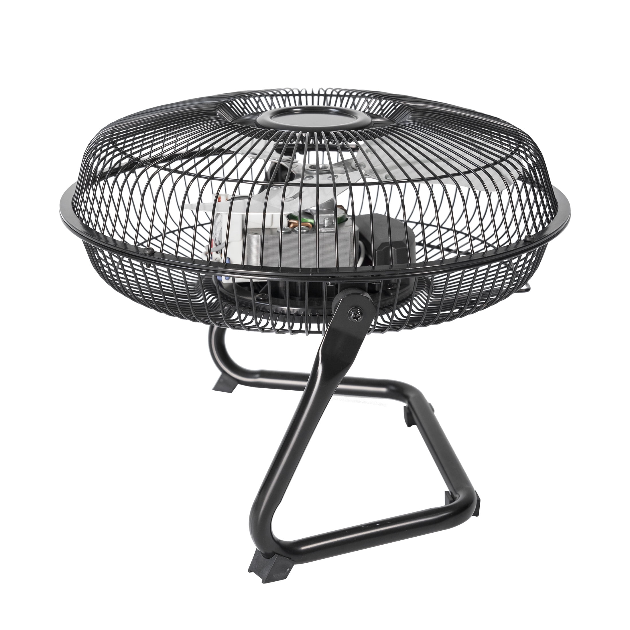 (4 pack) Mainstays 9" 3-Speed High Velocity Metal Fan with 360-Degree Tilt and Wall Mount