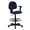 Blue, variant on Scranton & Co Patterned Ergonomic Drafting Chair with Arms in Gray