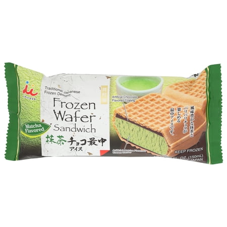 Imuraya Matcha Frozen Wafer Sandwich, 5.07 fl oz