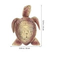 thumbnail image 4 of Figura de tortuga realista, adorno de tortuga de resina, figura de tortuga de resina, 4 of 5