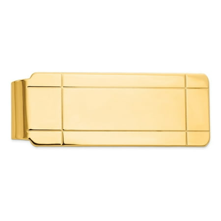 Roy Rose Jewelry 14K Yellow Gold Money Clip