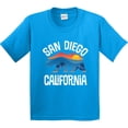 thumbnail image 3 of Inktastic San Diego California Bear Sunset Youth T-Shirt, 3 of 5
