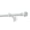 White, variant on Threadmade Home Farmhouse Ball Curtain Rod, Wrought Iron - 32"W x 78"L
