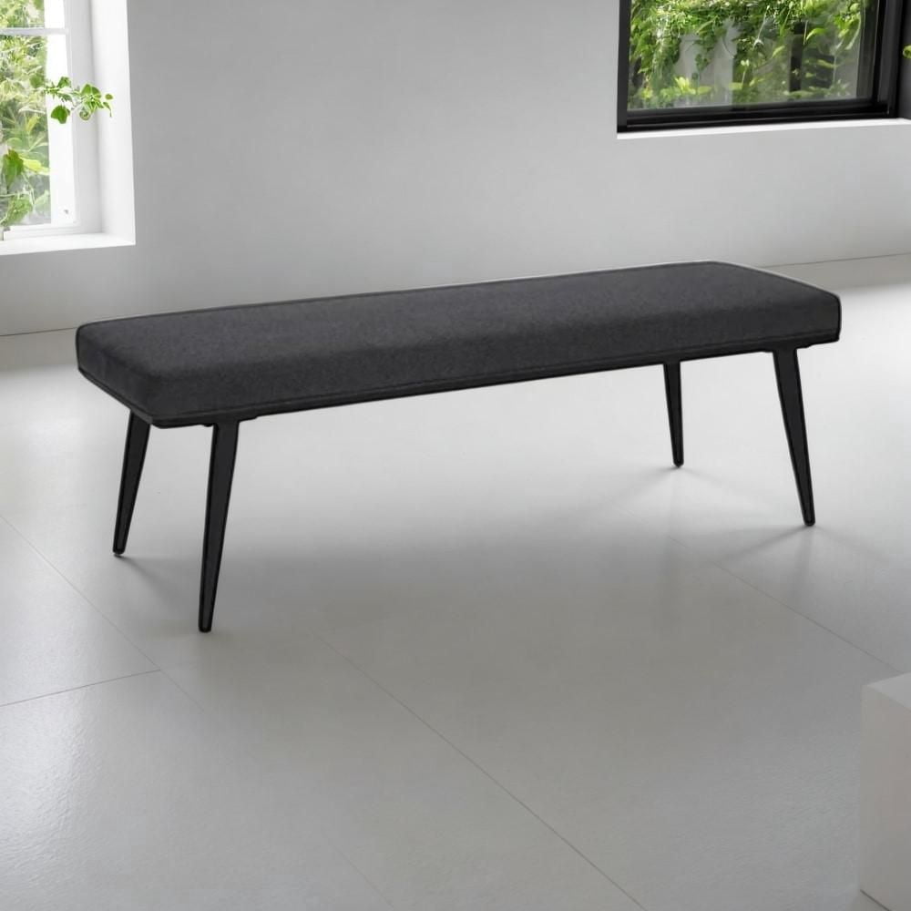 Banc Lanphear de couleur Graphite