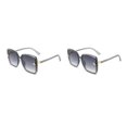 thumbnail image 1 of Jumpingount Gafas de sol rectangulares para mujer, traje de viaje para senderismo, gafas de protección solar, gafas para fiesta, banquete, gafas Type1 NO1, 1 of 1