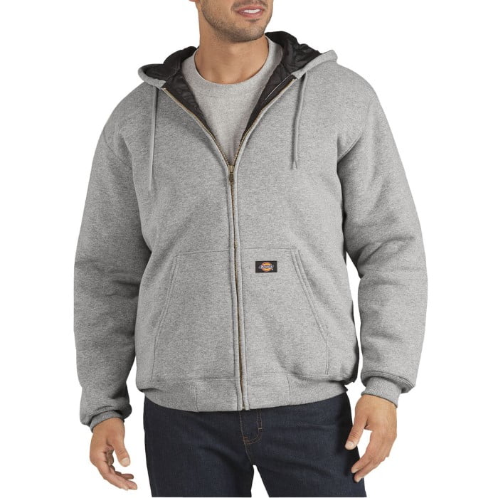dickies heavyweight quilted fleece moletom com capuz