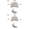 thumbnail image 3 of Pestañas Postizas, Tira De Pestañas Autoadhesivas Naturales, Herramienta De Maquillaje De Aspecto Natural 3D 1 Par Yuarrent CE008021-06, 3 of 6