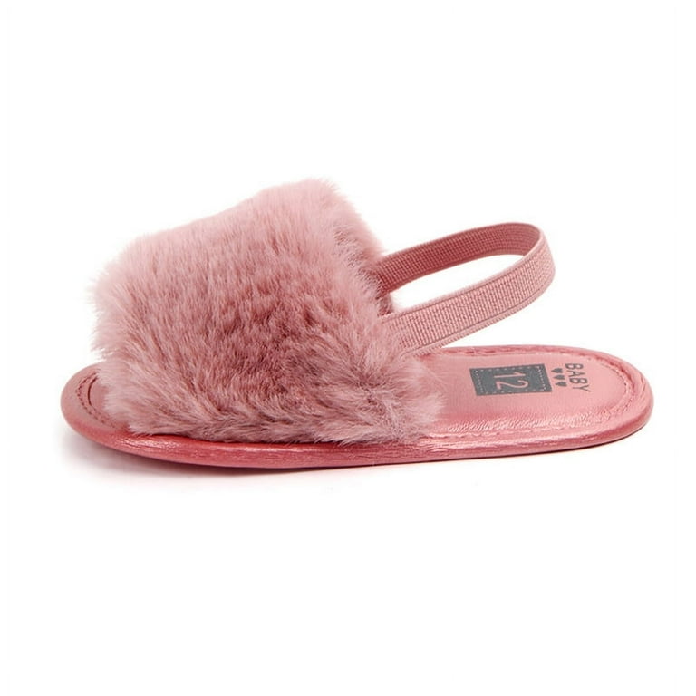 Baby girl on sale slides shoes