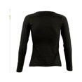 thumbnail image 3 of SOLS - Camiseta de manga larga modelo Majestic para mujer (Negro intenso), 3 of 5