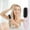 Pink, variant on Portable Hair Straightener Brush USB Rechargeable Mini Flat Iron Brush with 3 Heat Settings LED Display for Travel Gym Home Use Cordless Hair Styling Tool