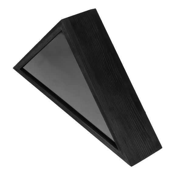 Triangle Flag Case Wood Flag Holder Wood Flag Container Wood Flag Case Flag Container