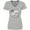 AC-Heather Grey, variant on Inktastic Hello Kitty Cat Women's V-Neck T-Shirt