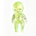 thumbnail image 1 of Glitter Filled Fidget Ball, Slow Rising Stress Relief Ball, Glitter Filled Squishy Do-Ll Stress Relief Toy, Slow Rising Stretchy Squeeze Fidget Toy for Anxiety Relief, Green-Closed Style, 1 of 9