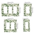 thumbnail image 2 of Yayeee Rocker Switch Wall Plate 1-Gang 4.6"x2.9" Home Decorative Outlet Cover, Green Floral, 2 of 6