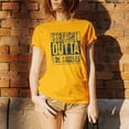 thumbnail image 3 of UGP Campus Apparel Straight Outta Los Angeles T-Shirt - Small - Gold, 3 of 6