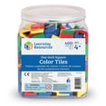 thumbnail image 5 of Learning Resources Square Color Tiles, Math Manipulatives, Set of 400, Ages 4+, 5 of 5
