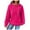 Z02_Hot Pink, variant on Kaprioy Womens Hoodies Casual Long Sleeve Drawstring Waffle Pullover Tops Loose Hooded Sweatshirt with Pocket Fall Fashion Clothing Pink, L