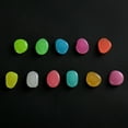 thumbnail image 4 of 50Pcs Glow in The Dark Garden Pebbles Stones Rocks for Yard and Walkways Decor, Outdoor Decor, Garden Lawn Yard, Aquarium, Walkway, Fish Tank, Pathway, Luminous Pebbles Powered by Light or Solar, 4 of 7
