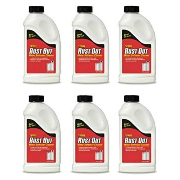 RO24B Rust Out Water Softener Cleaner And Iron Remover, 1.5 lb Bottle, 6 Pack