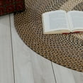 thumbnail image 2 of Bradford Indoor Outdoor Reversible Braided Rug Brown & Gray 4' x 6', 2 of 5