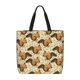 thumbnail image 1 of Fotbe Retro Squirrel Bolsa Tote con Estampado para Mujer, Bolsos con Cremallera, Bolsa de Hombro Casual de Gran Capacidad con Bolsillos Internos, 1 of 7