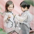 thumbnail image 3 of Xingqing Enfants Garçons Filles Capuche Imperméable Transparent Rain Imperméable Protecteur, 3 of 6