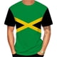 thumbnail image 1 of 2022 New Fashion Jamaican Flag 3d T Shirt Men/Women Casual Round Neck Short Sleeve Sports T-shirt, 1 of 4
