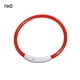thumbnail image 4 of PETS COLLAR LED LIGHTING Suministros para mascotas Ajustable USB Carga Luminosa Pérdida Luminosa Accidentes Cuellos de Luz Collars Safetal para al aire libre Pequeño Rojo Guardurnaity HA010373-18, 4 of 6