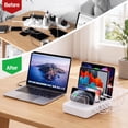 thumbnail image 7 of 2085W Charging Station for Multiple Devices - ETEPEHI 7-Port Fast Charger - 2 AC Outlets, 2 USB-C PD 20W & 3 USB-A 15W, Desktop Charging Hub for Laptop Phone Tablet, 7 of 7