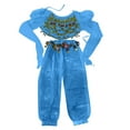 thumbnail image 2 of Handmade Girls Belly Dance Elegant Sequined Outfit for Kids Performance Party Wear, 2 of 3