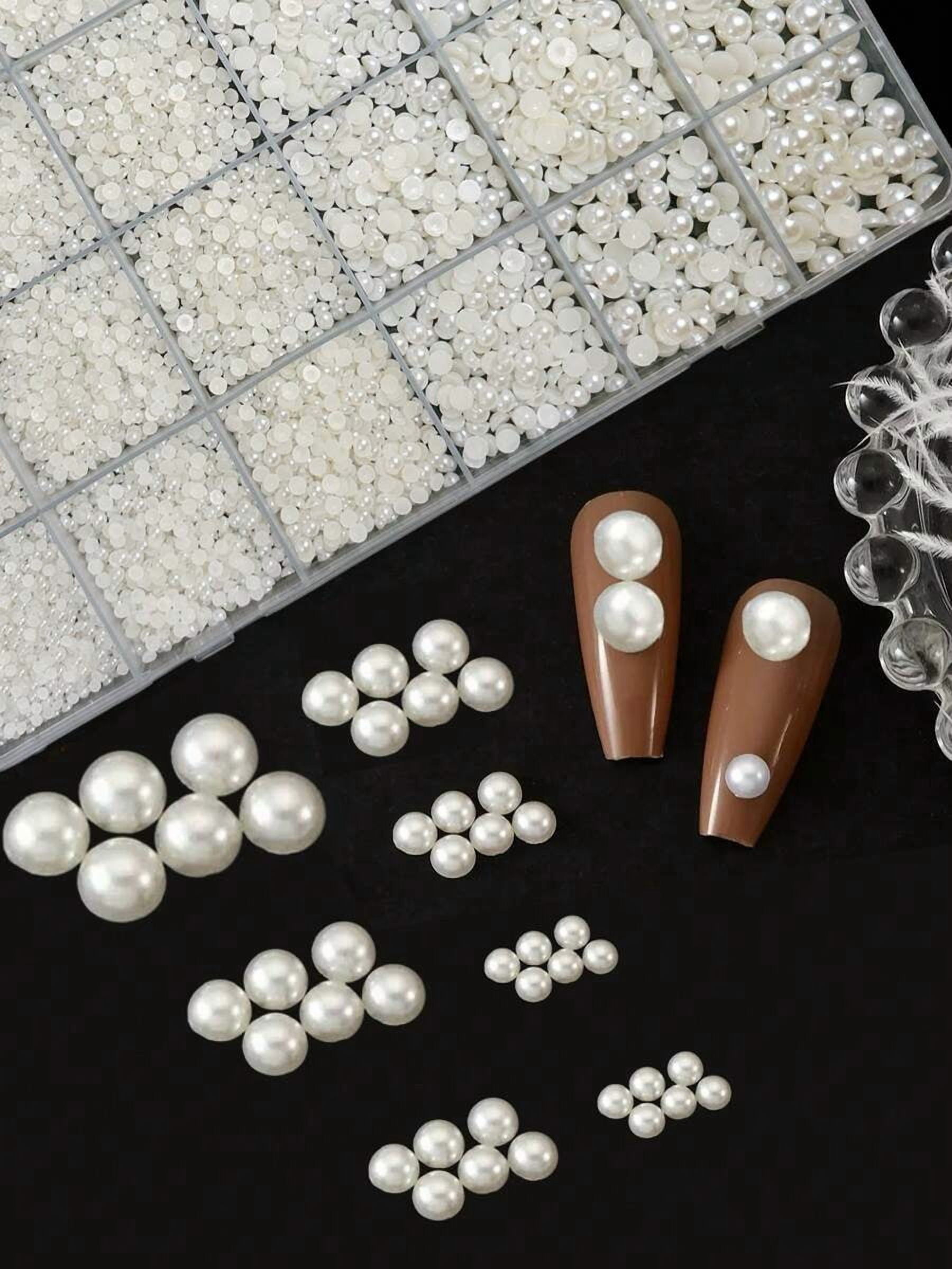 1 Box Assorted Color ABS Rhinestones, Resin Flat Diamonds, Shiny Nail Art Decorations For DIY Crafts And Manicure Accessories Nails Nail Supplies Nail Gems