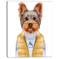 thumbnail image 2 of Terrier en Gilet et Pull - Impression sur Toile d'Art Animalier, 2 of 3