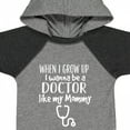 thumbnail image 4 of Inktastic Future Doctor Like Mommy Girls Baby Bodysuit, 4 of 5