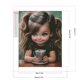 thumbnail image 2 of Kit de pintura de diamante 5D DIY Wdftyju para niña pequeña 35x45cm, 2 of 9