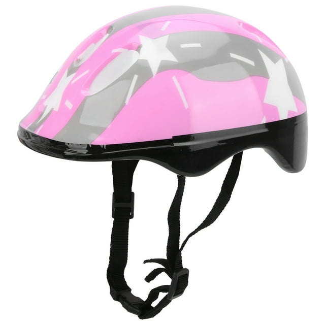 Casco de patinaje sobre ruedas para niños, equipo de protección deportivo ajustable para monopatín para niños (rosa)