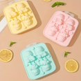 thumbnail image 4 of PEACNNG 1PC Molds  Reusable Silicone 4 Molds  With Spill-proof Removable Cover  Suitable For Whisky And Cocktails, 4 of 7