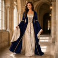 thumbnail image 5 of Renaissance Costumes for Women Dress, Medieval Costume Womens Halloween Dress for Renaissance Festivals and Fairs, 5 of 6