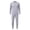 Gray, variant on LONKITO Thermal Underwear for Men Set, Thermal Shirts and Long Johns Loungewear Fall Winter Clothes