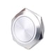 thumbnail image 4 of Interruptor de Botón Pulsador de material acero Inoxidable, Reajustable de 25 Mm, Cabeza Plana 1NA, 4 of 5