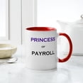thumbnail image 4 of CafePress - Princess Of Payroll Funny Job Title Mug - 11 oz Ceramic Mug - Novelty Coffee Tea Cup, 4 of 4