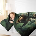 thumbnail image 4 of Castle Fairy Wild Dinosaur Full Size Comforter Sets,Jungle Wildlife Dino Bedding Sets, 4 of 8