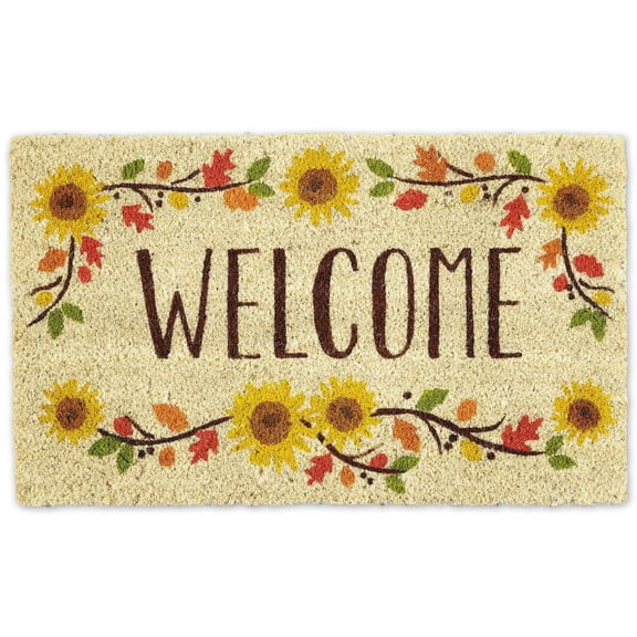 DII Welcome Sunflowers Doormat