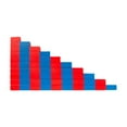 thumbnail image 3 of Bunblic Numerical Rods Early Learning Blocks Family 1 to 10 Party Educational Math Toy Kids Learn Toy for Birthday Gift 4-6 Years Old Red Blue, 3 of 8